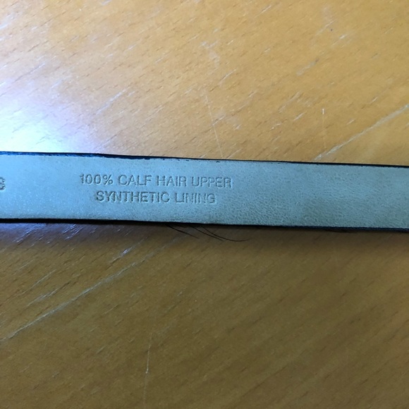 Talbots skinny black belt Small - Picture 3 of 5